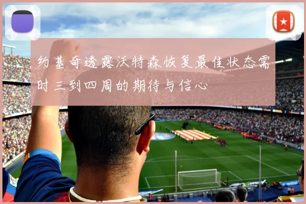 约基奇透露沃特森恢复最佳状态需时三到四周的期待与信心